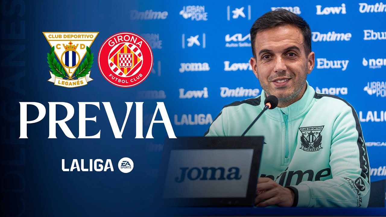 📹🎙️ Rueda de prensa de Borja Jiménez previa al #LeganésGirona