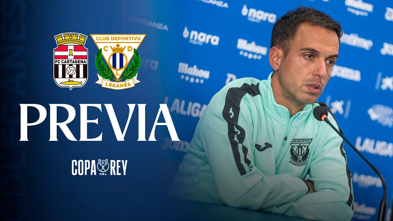 📹🎙️ Rueda de prensa de Borja Jiménez previa al #CartagenaLeganés