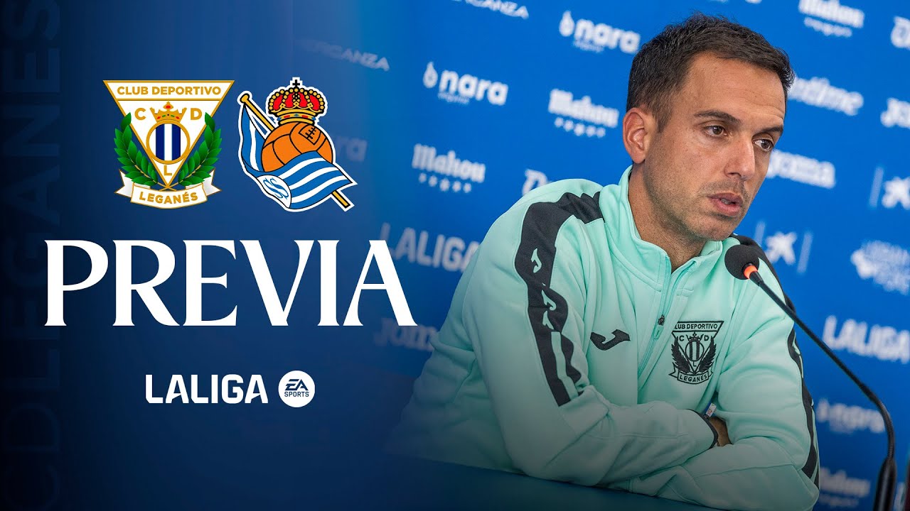 📹🎙️ Rueda de prensa de Borja Jiménez previa al #LeganésRealSociedad