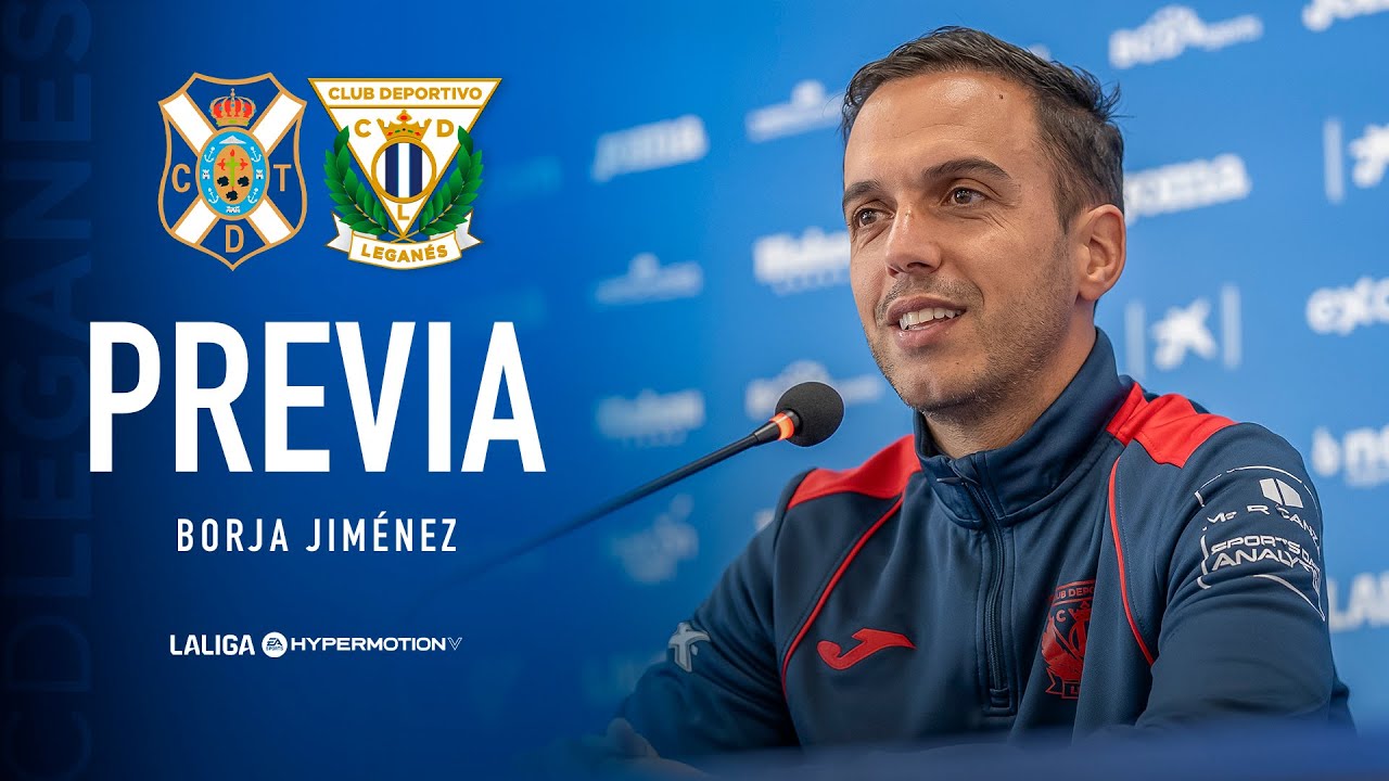 📹🎙️ Rueda de prensa de Borja Jiménez previa al #TenerifeLeganés
