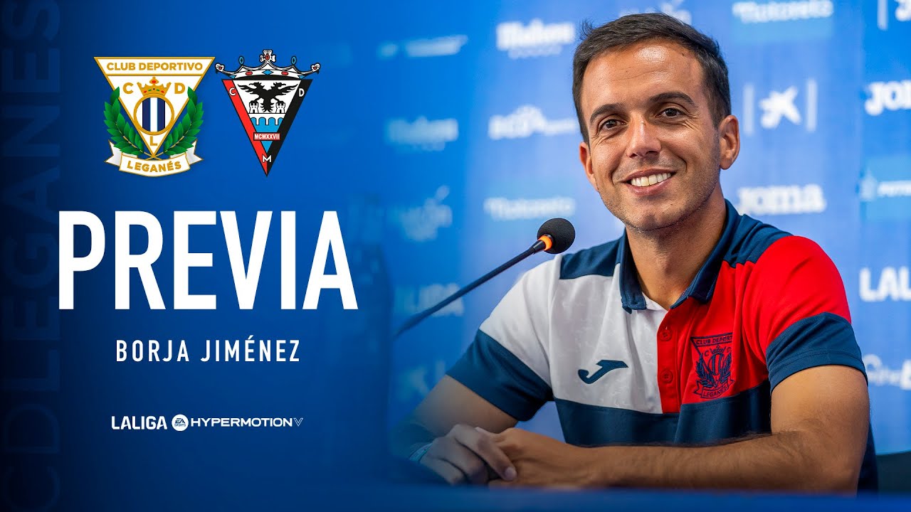 📹🎙️ Rueda de prensa de Borja Jiménez previa al #LeganésMirandés