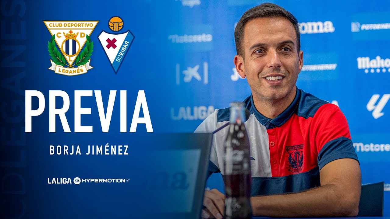 📹🎙️ Rueda de prensa de Borja Jiménez previa al #LeganésEibar