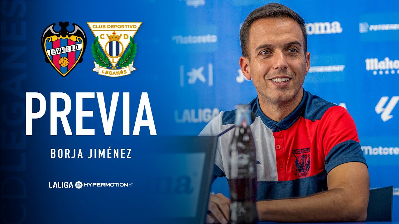 📹🎙️ Rueda de prensa de Borja Jiménez previa al #LevanteLeganés