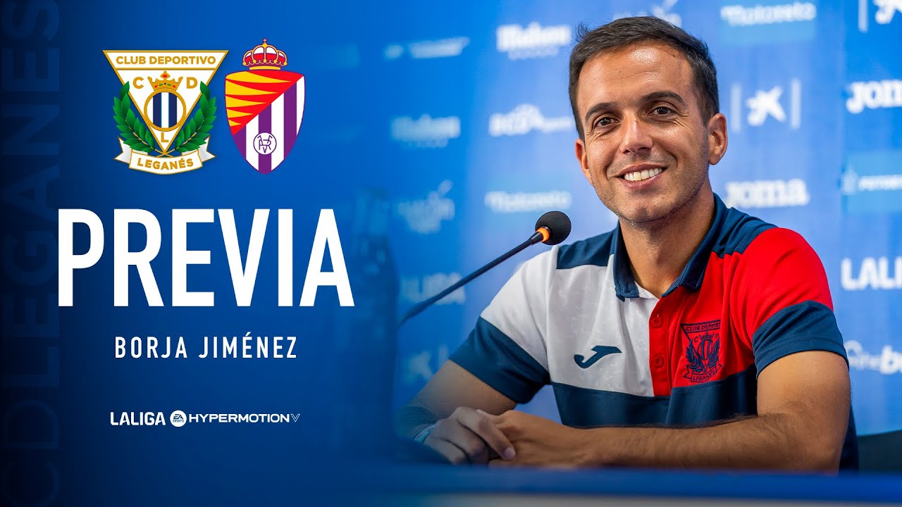 📹🎙️ Rueda de prensa de Borja Jiménez previa al #LeganésRealValladolid