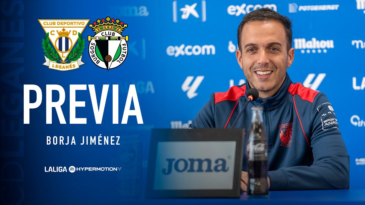 📹🎙️ Rueda de prensa de Borja Jiménez previa al #LeganésBurgosCF