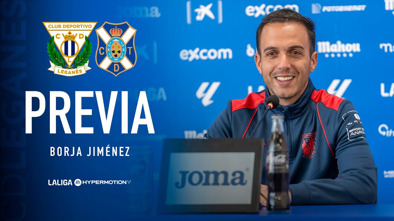 📹🎙️ Rueda de prensa de Borja Jiménez previa al #LeganésTenerife