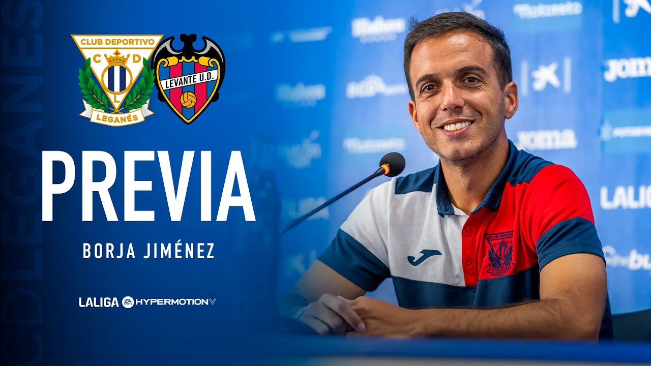 📹🎙️ Rueda de prensa de Borja Jiménez previa al #LeganésLevante