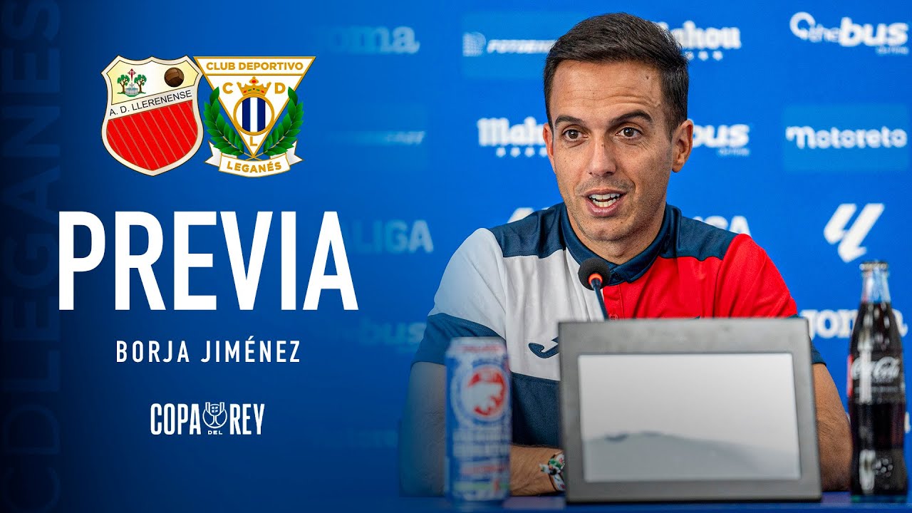 📹🎙️ Rueda de prensa de Borja Jiménez previa al #LlerenenseLeganés