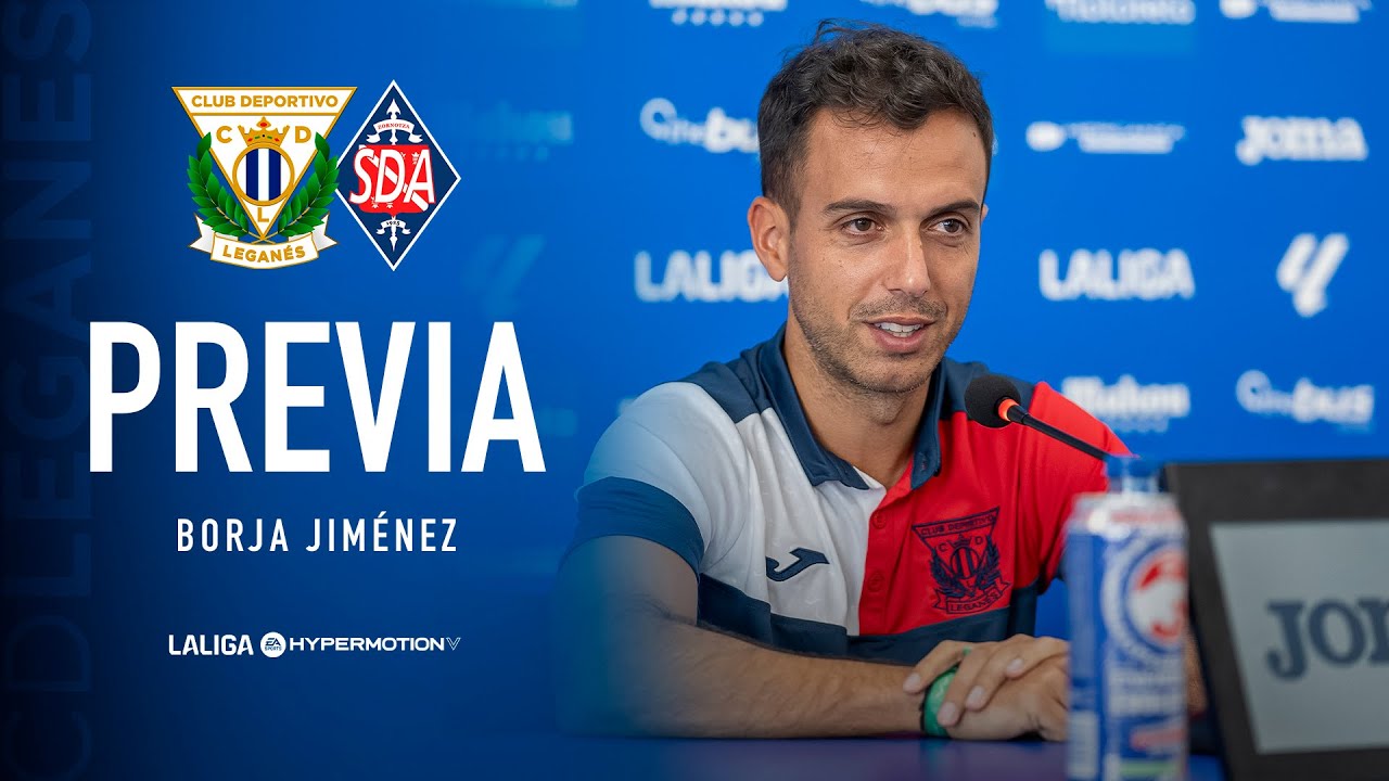 📹🎙️ Rueda de prensa de Borja Jiménez previa al #LeganésAmorebieta