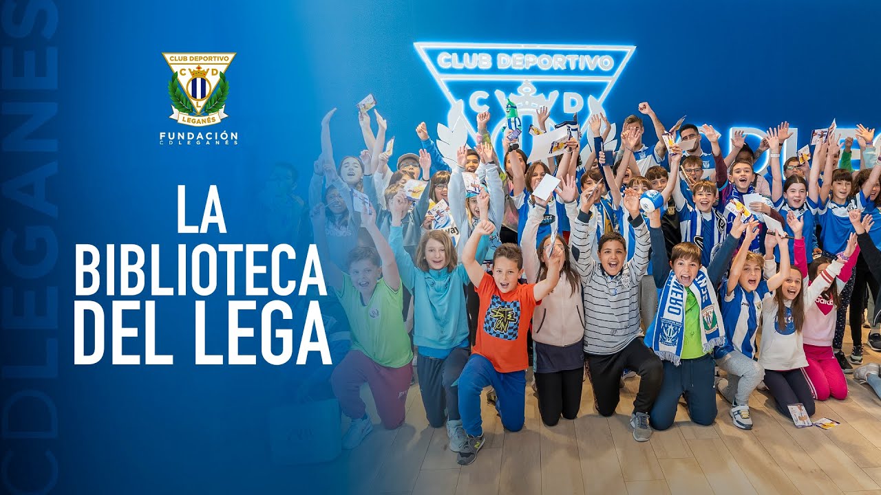 📹 La Fundación C.D. Leganés realiza la IV Edición de #LaBibliotecaDelLega con el CEIP Lope de Vega