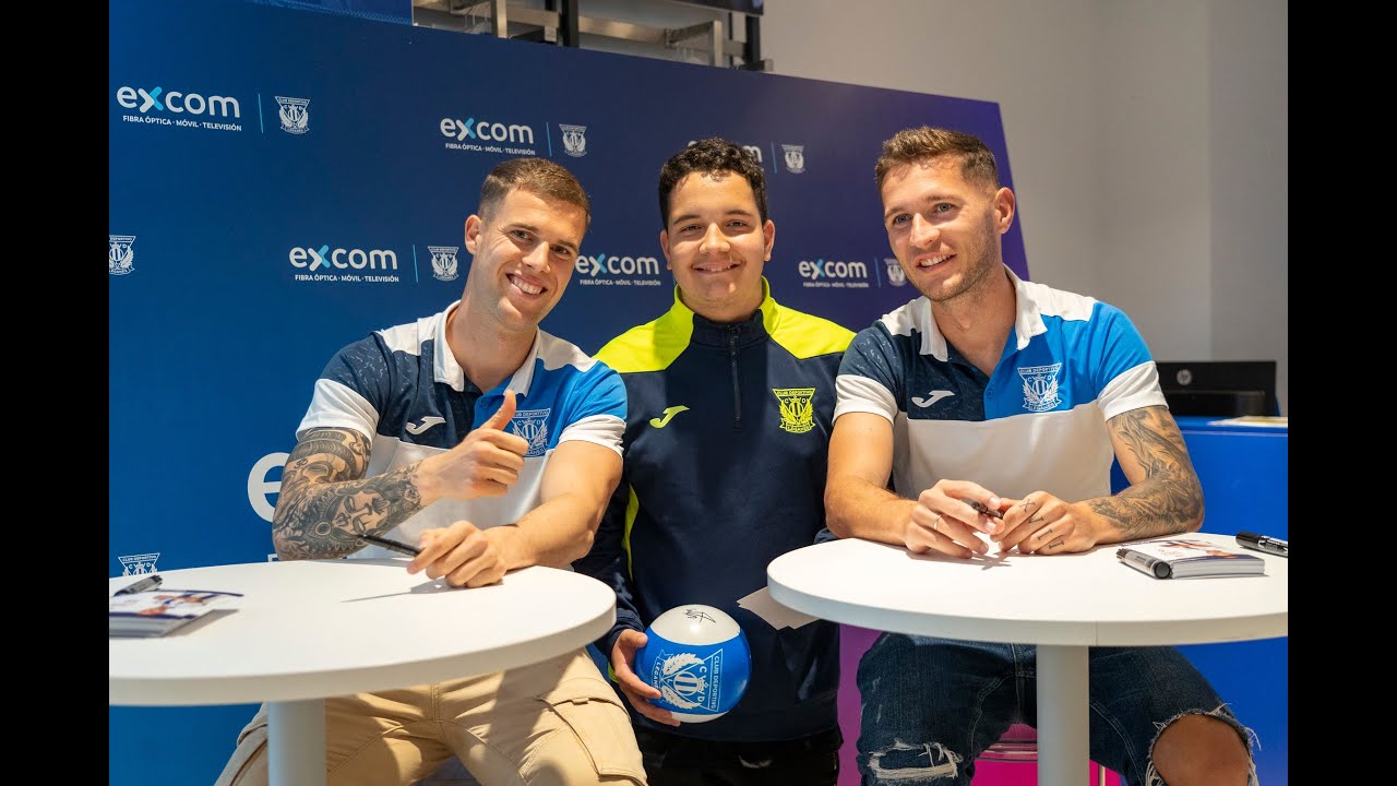📹📝 Diego García y Jorge Sáenz disfrutan de una tarde en #Legastore junto a Excom