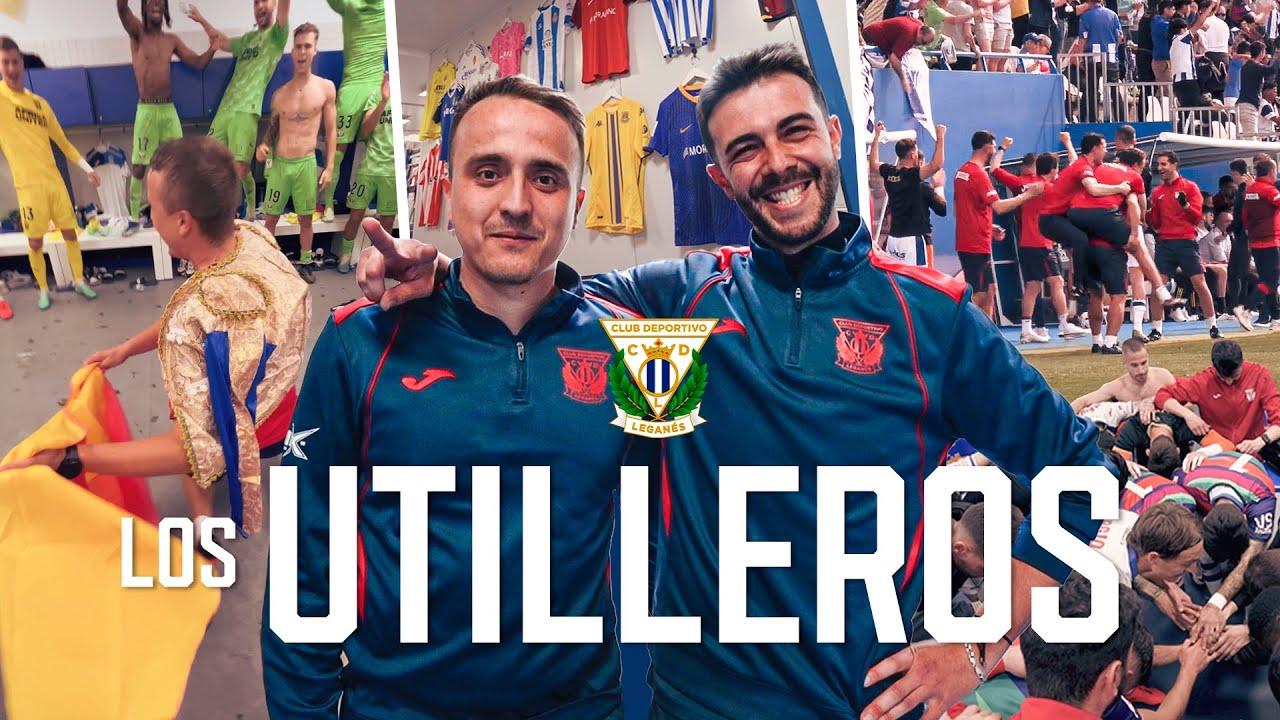 📹 Así trabajan los UTILLEROS del C.D. Leganés ⚪️🔵