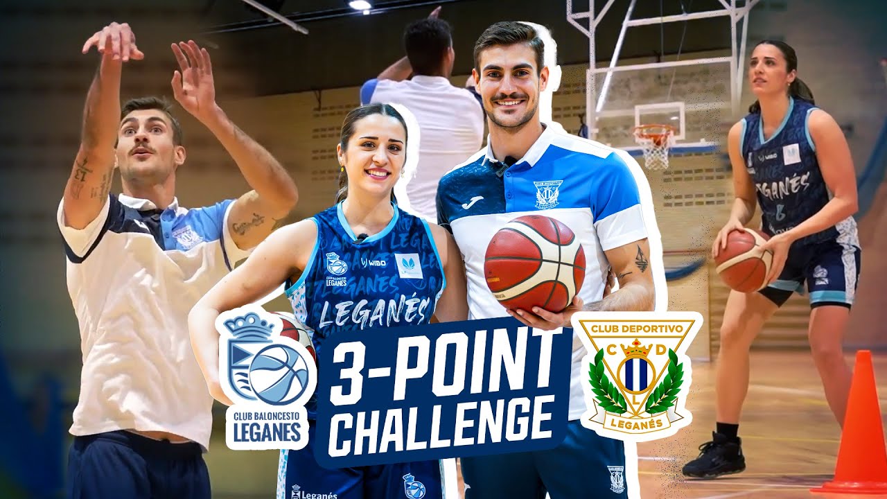 🏀 3-Point Challenge | Diego Conde 🆚 Irene Lahuerta | C.D. Leganés