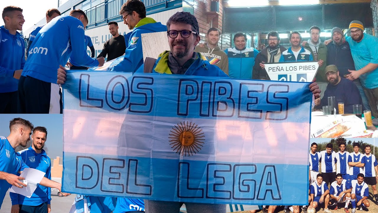 📹 La Peña "Los Pibes" de Argentina visita Butarque 🇦🇷