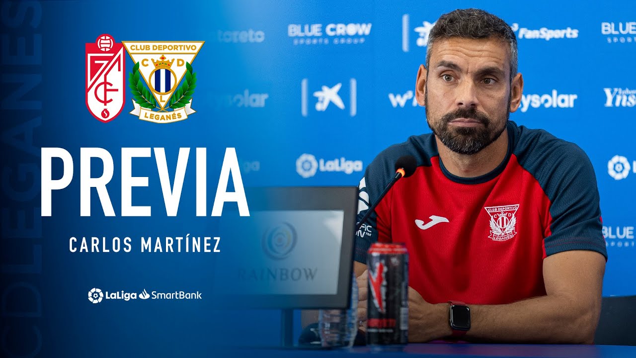 🎙 Rueda de prensa de Carlos Martínez previa al #GranadaLeganés | C.D. Leganés