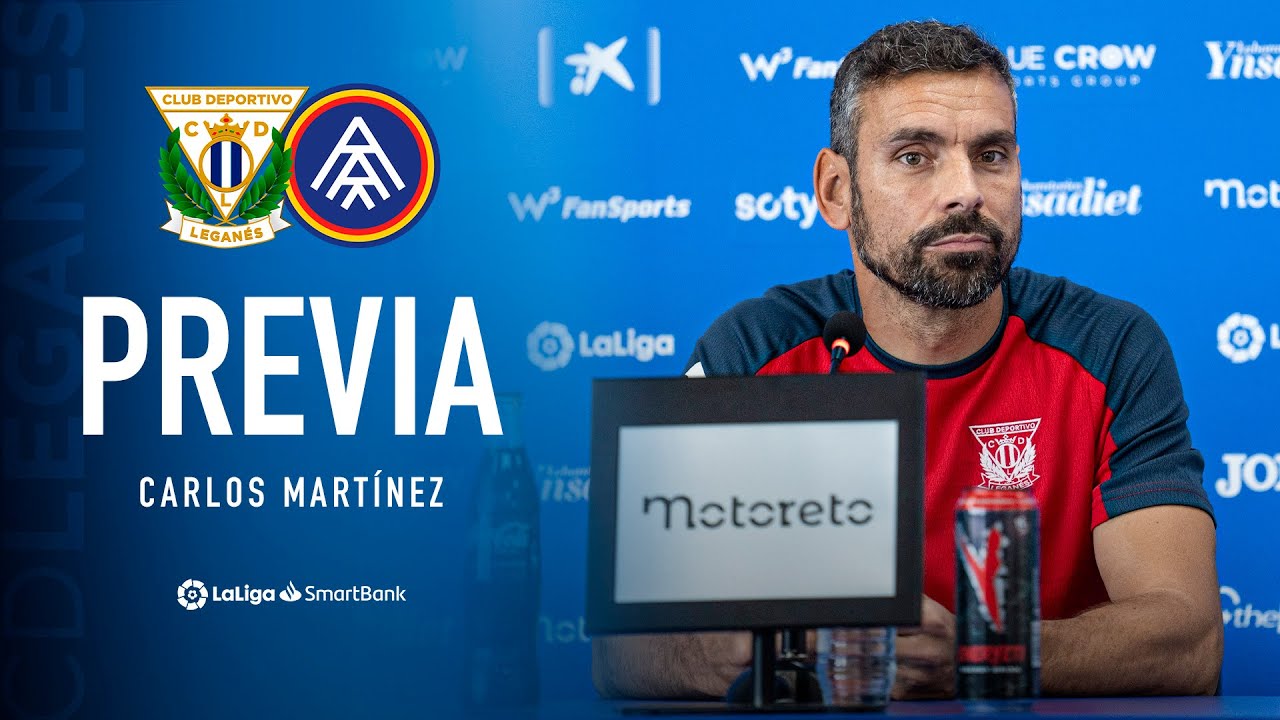 🎙 Rueda de prensa de Carlos Martínez previa al #LeganésAndorra | C.D. Leganés