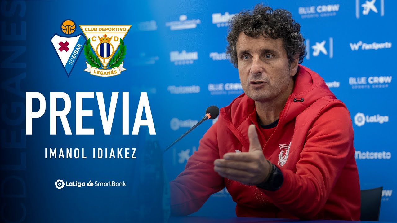 🎙 Rueda de prensa de Imanol Idiakez previa al #EibarLeganés | C.D. Leganés