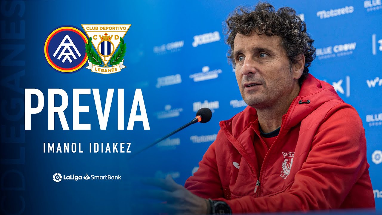 🎙 Rueda de prensa de Imanol Idiakez previa al #AndorraLeganés | C.D. Leganés