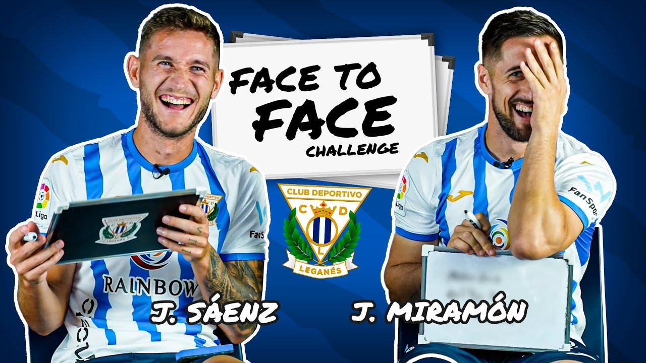 🖊😂 FACE TO FACE | Jorge Sáenz 🆚 Jorge Miramón | C.D. Leganés
