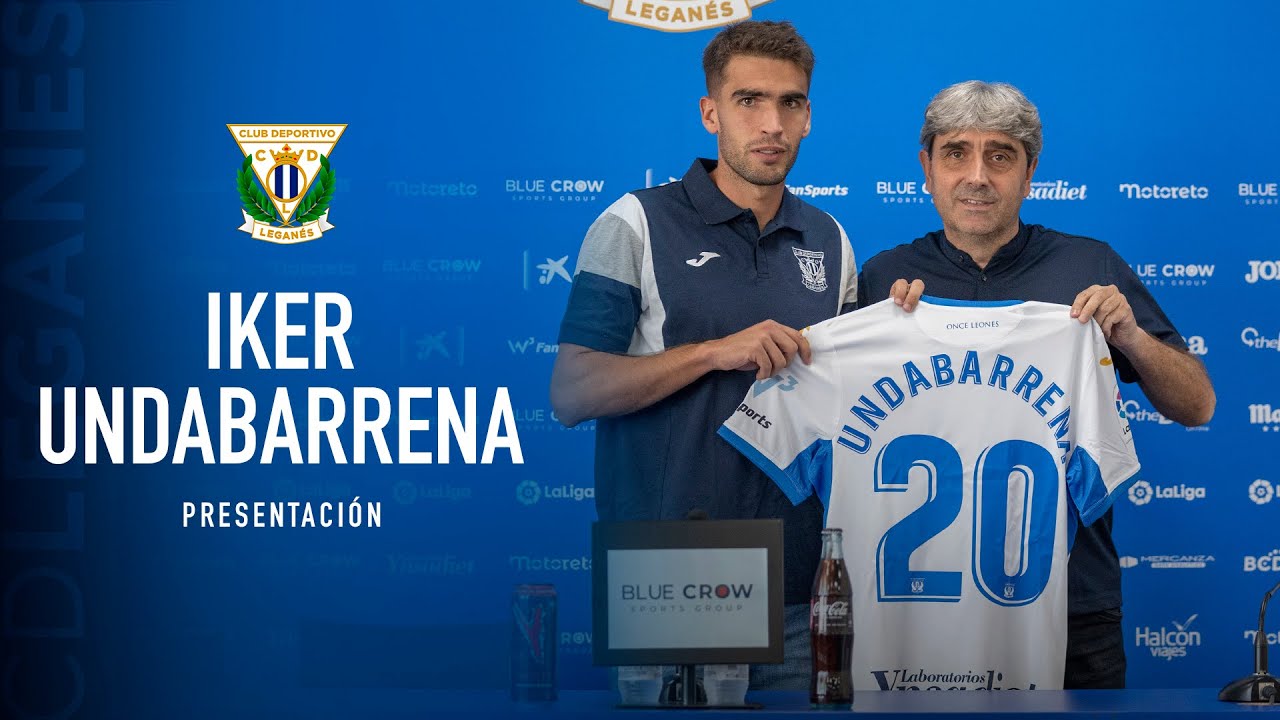 📹 🆕 Presentación de Iker Undabarrena como nuevo jugador del C.D. Leganés