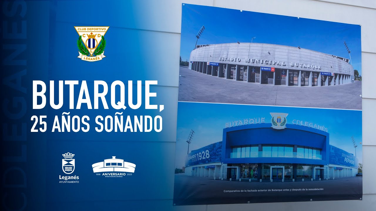📹 El C.D. Leganés inaugura la exposición "Butarque: 25 años soñando" 🆕🖼️