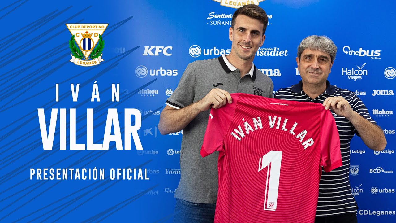 🎙 Presentación de Iván Villar como jugador del C.D. Leganés