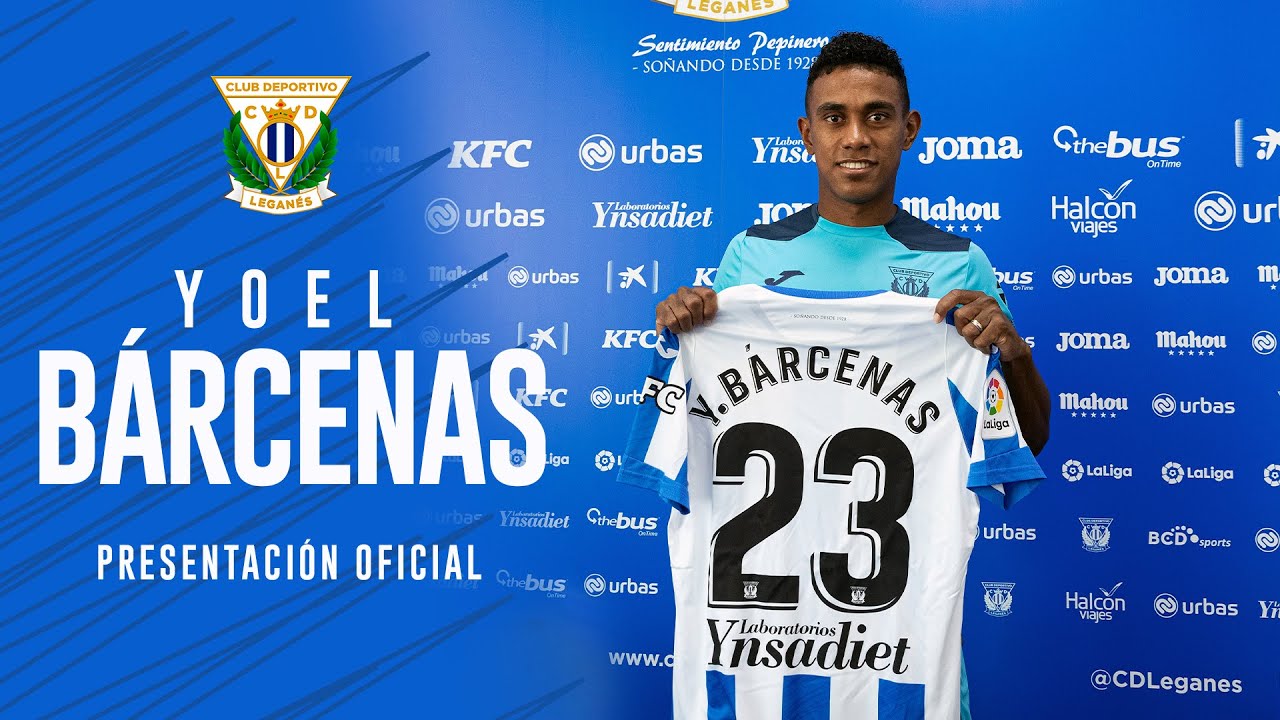 🎙 Presentación de Yoel Bárcenas como nuevo jugador del C.D. Leganés