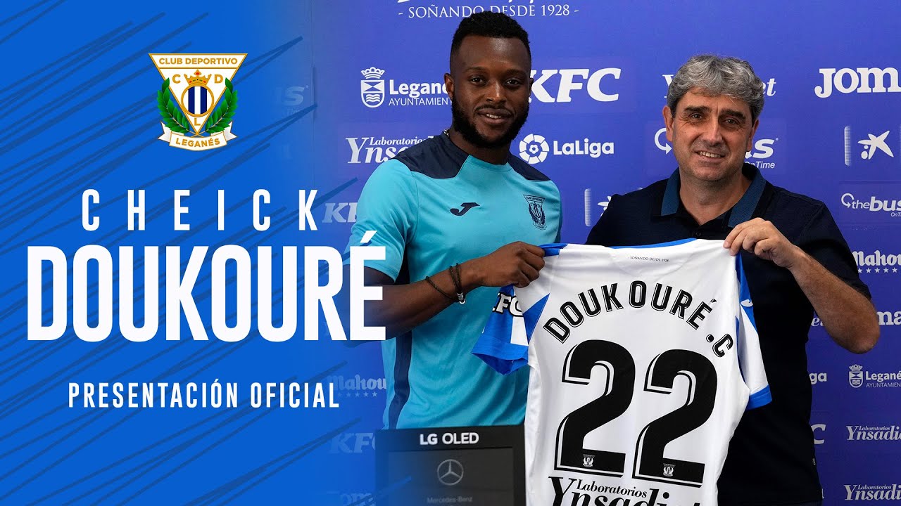 🎙 Presentación de Cheick Doukouré como jugador del C.D. Leganés