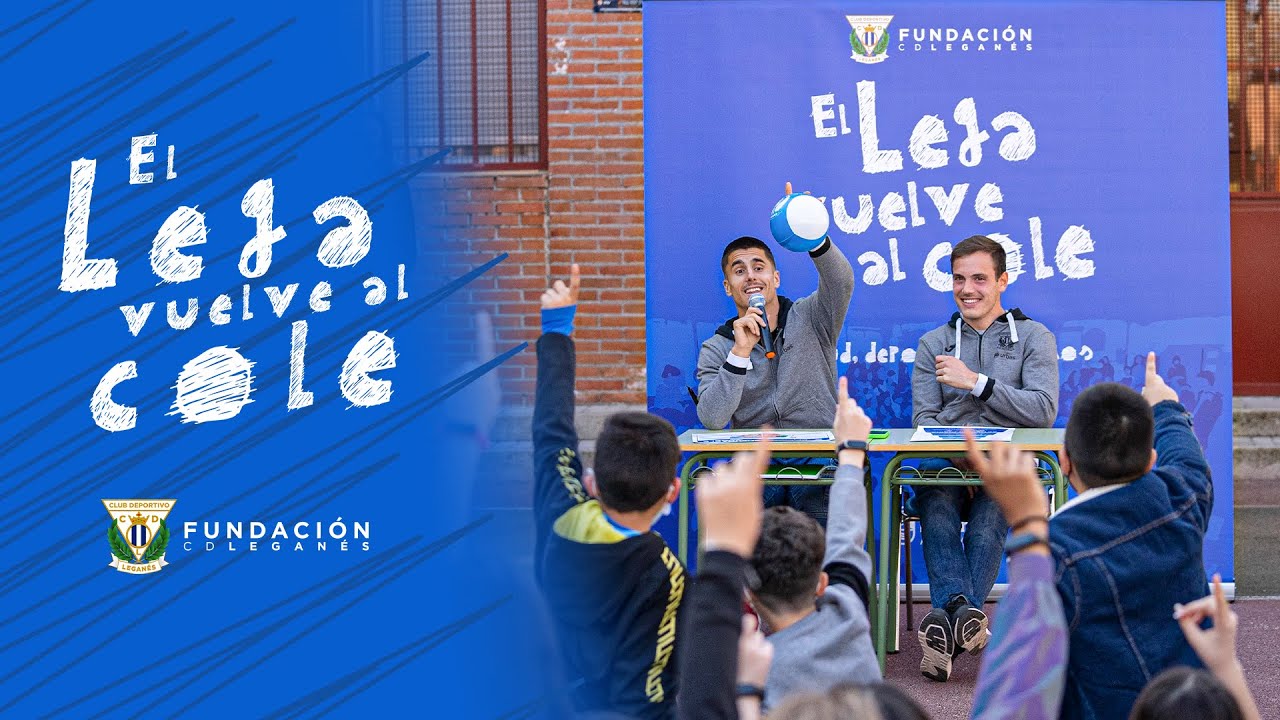 📚 El Lega Vuelve al Cole con Bustinza y Bautista | C.D. Leganés
