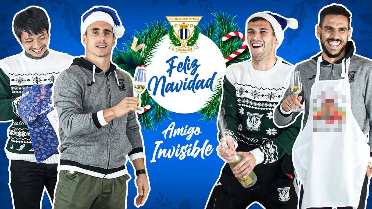🎁 🥂 ¡El C.D. Leganés os desea FELIZ NAVIDAD! | Amigo Invisible