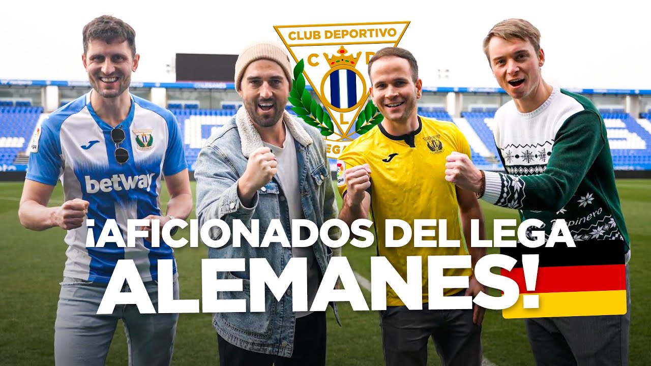 🥒 🇩🇪 Un grupo de aficionados pepineros alemanes visita Butarque | C.D. Leganés