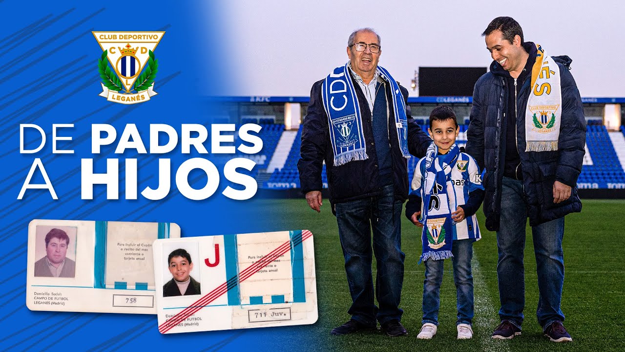 🤍💙 El sentimiento pepinero, una pasión que se transmite de padres a hijos 👨‍👩‍👧‍👦