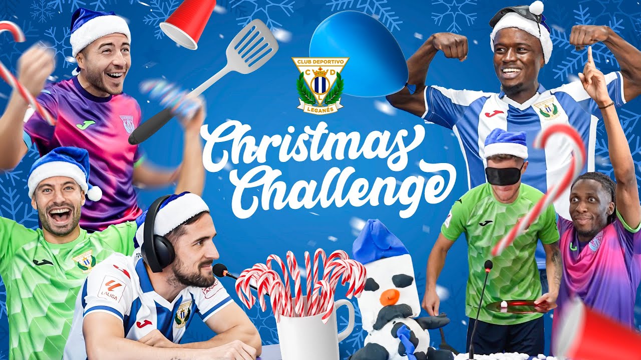🎅🏻😂 ¡El C.D. Leganés os desea FELIZ NAVIDAD con un nuevo Christmas Challenge!