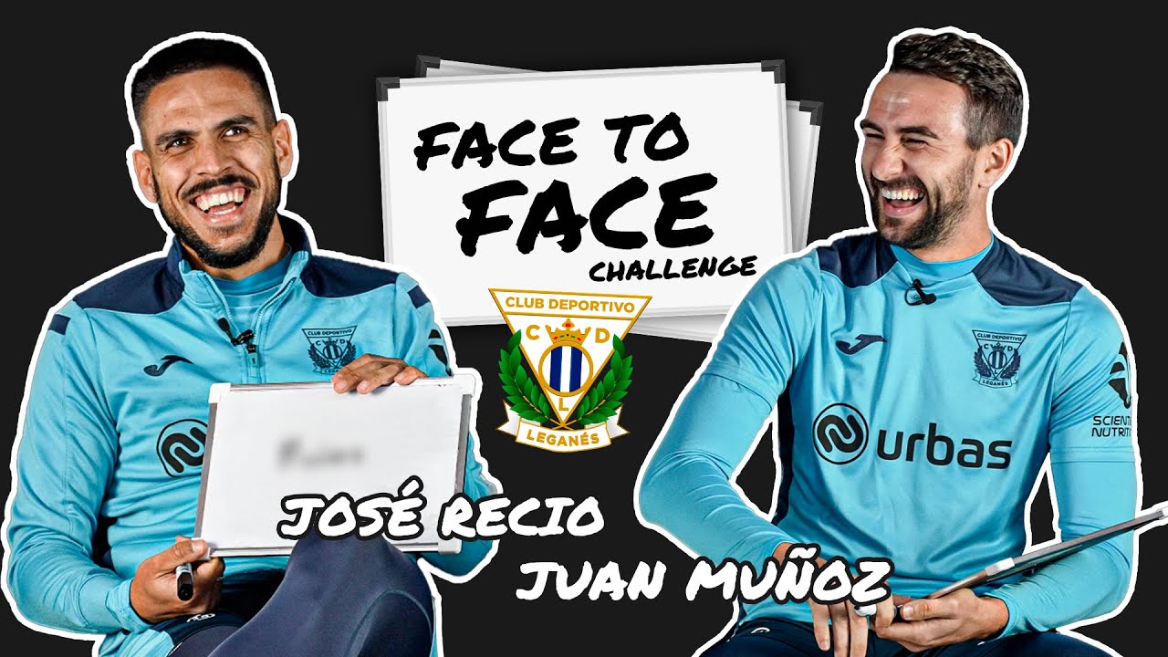🖊😂 FACE TO FACE | José Recio 🆚 Juan Muñoz | C.D. Leganés