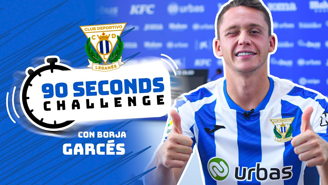 ⏱😂 Borja Garcés también se atreve con el #90SecondsChallenge
