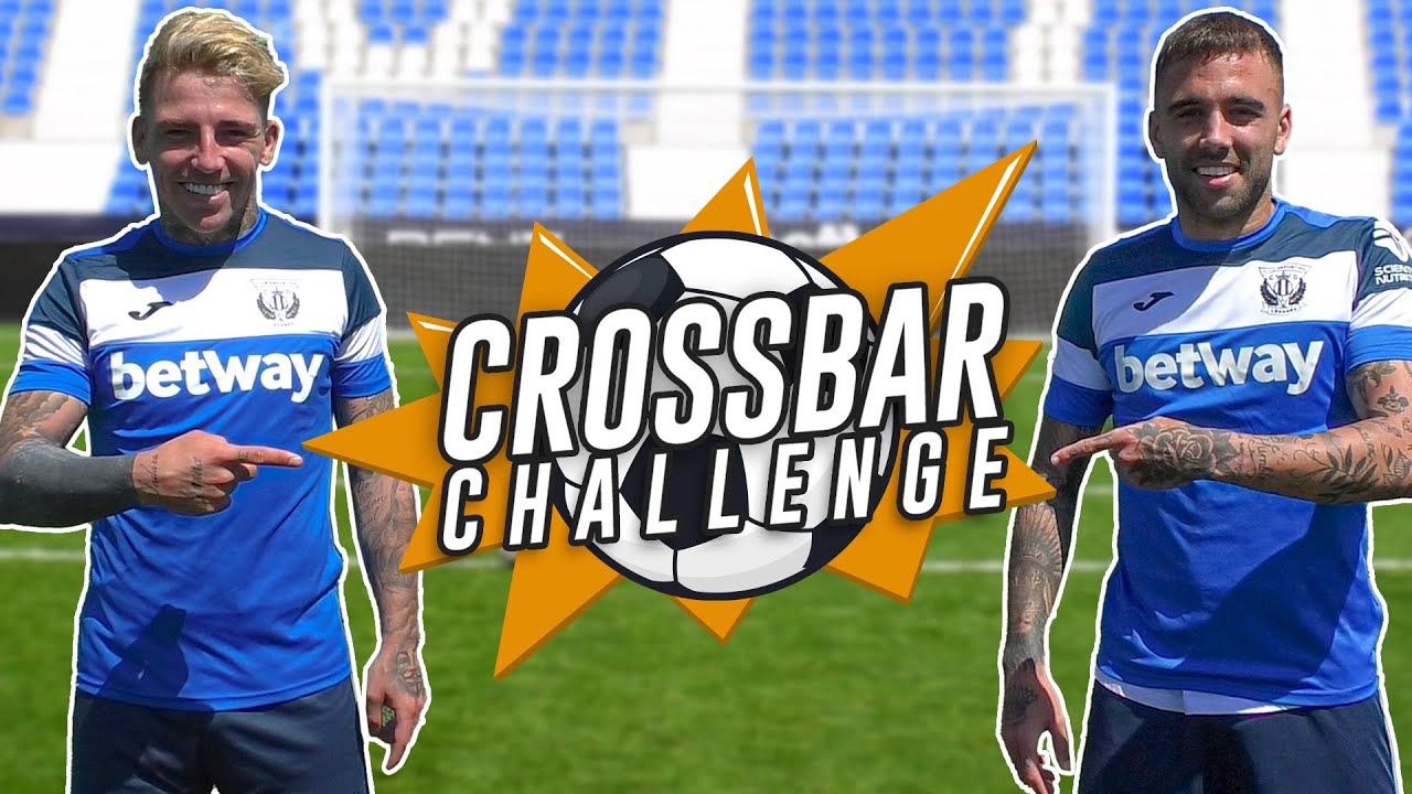 ⚽️💥 CROSSBAR CHALLENGE | Brandon Thomas Vs Rober Ibáñez | C.D. Leganés