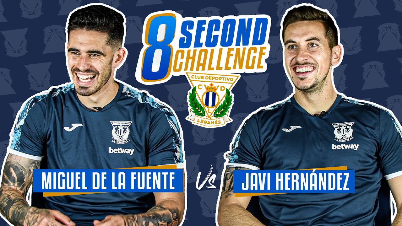 ⏱ 8 SECOND CHALLENGE | Miguel De La Fuente vs. Javi Hernández | C.D. Leganés