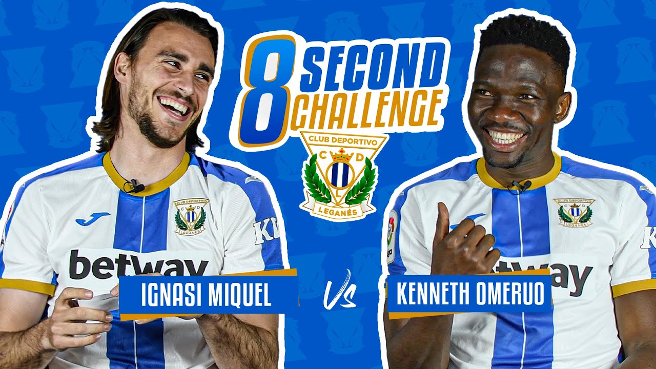 ⏱ 8 SECOND CHALLENGE | Ignasi Miquel vs. Kenneth Omeruo | C.D. Leganés