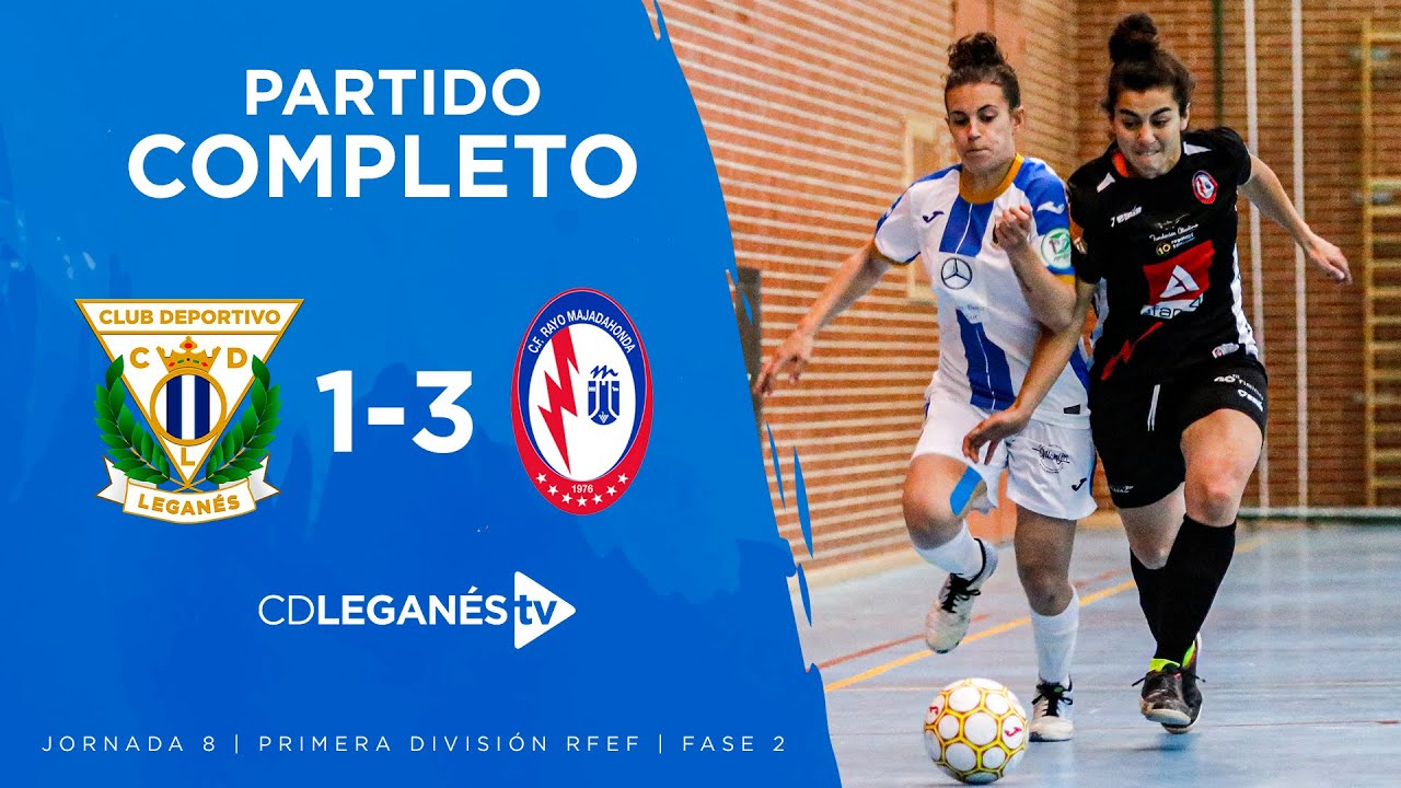 C.D. Leganés FS Fem vs Rayo Majadahonda FS