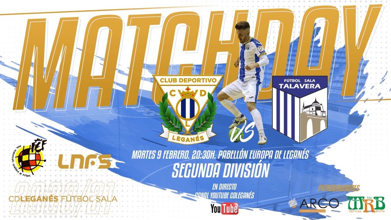 C.D. Leganés VS Fútbol Sala Talavera