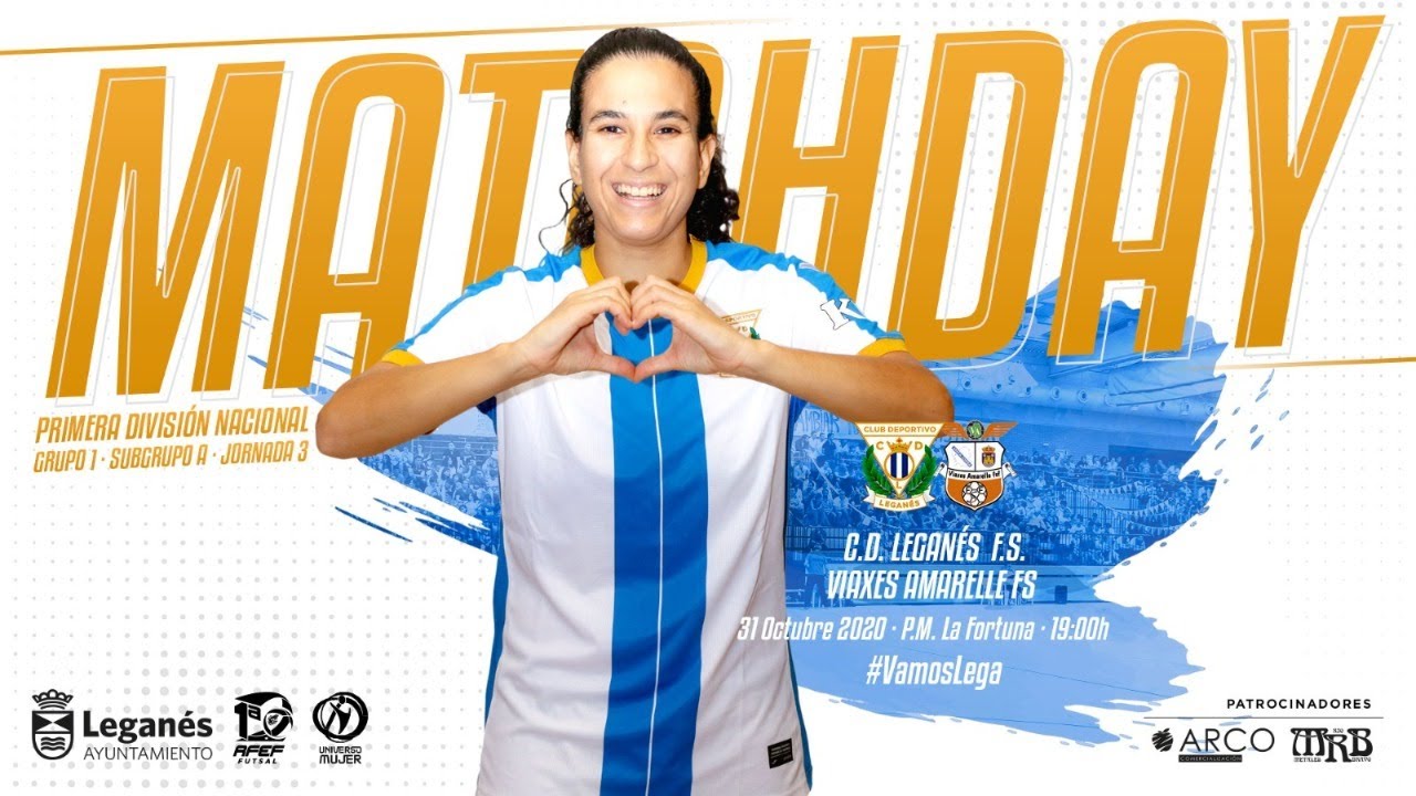 C.D. Leganés Femenino FS vs Viaxes Amarelle FS