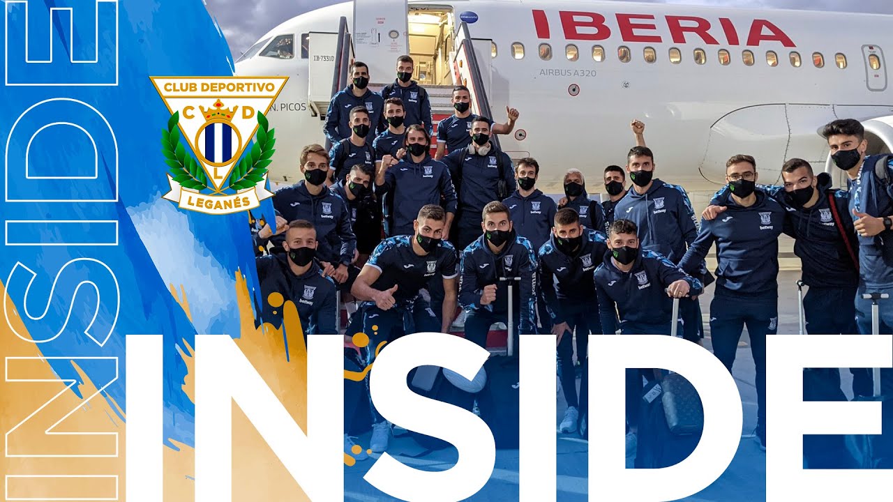 📹 INSIDE | ¡El Leganés regresó con 3 puntos de Málaga!