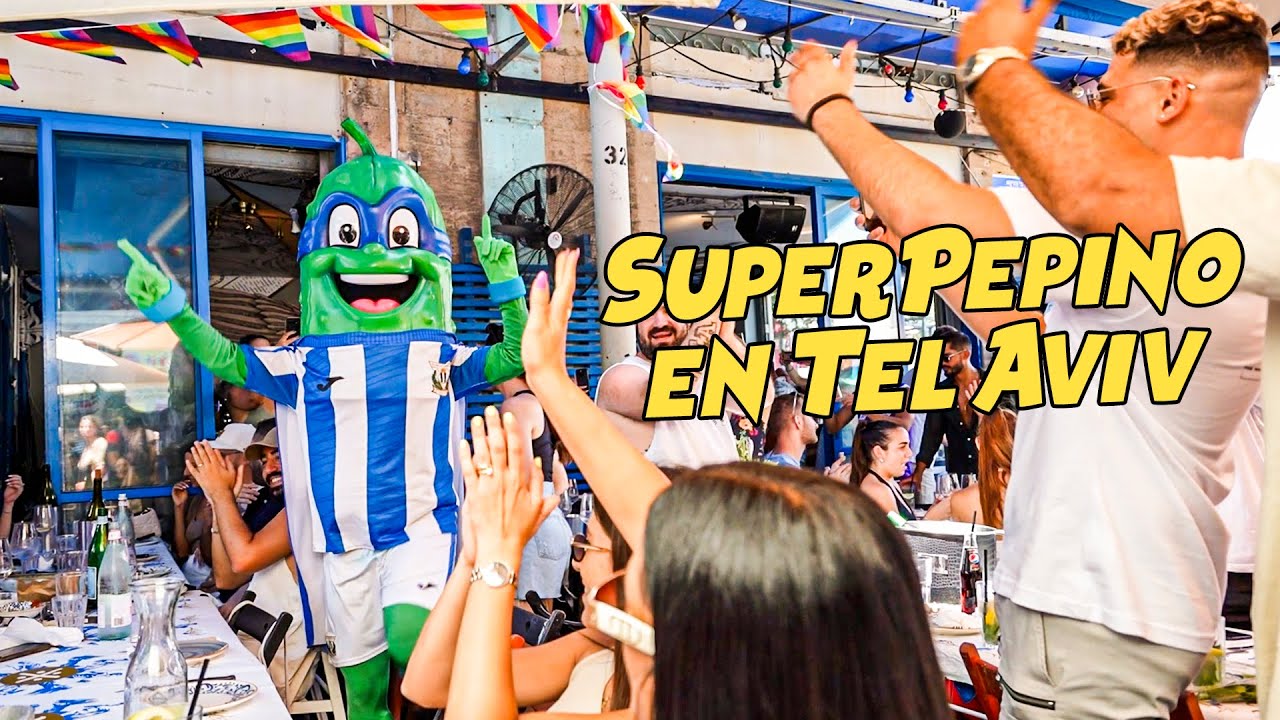 SuperPepino en Tel Aviv 🇮🇱 | C.D. Leganés