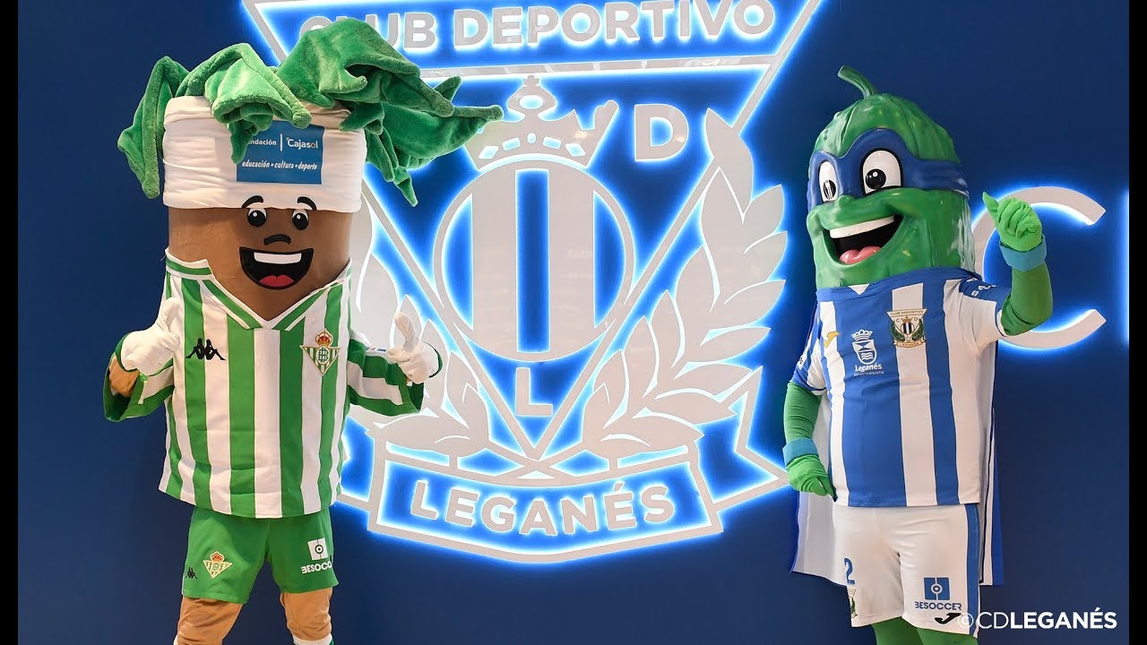 Súper Pepino y Palmerín se encontraron en Butarque en el #LeganésRealBetis