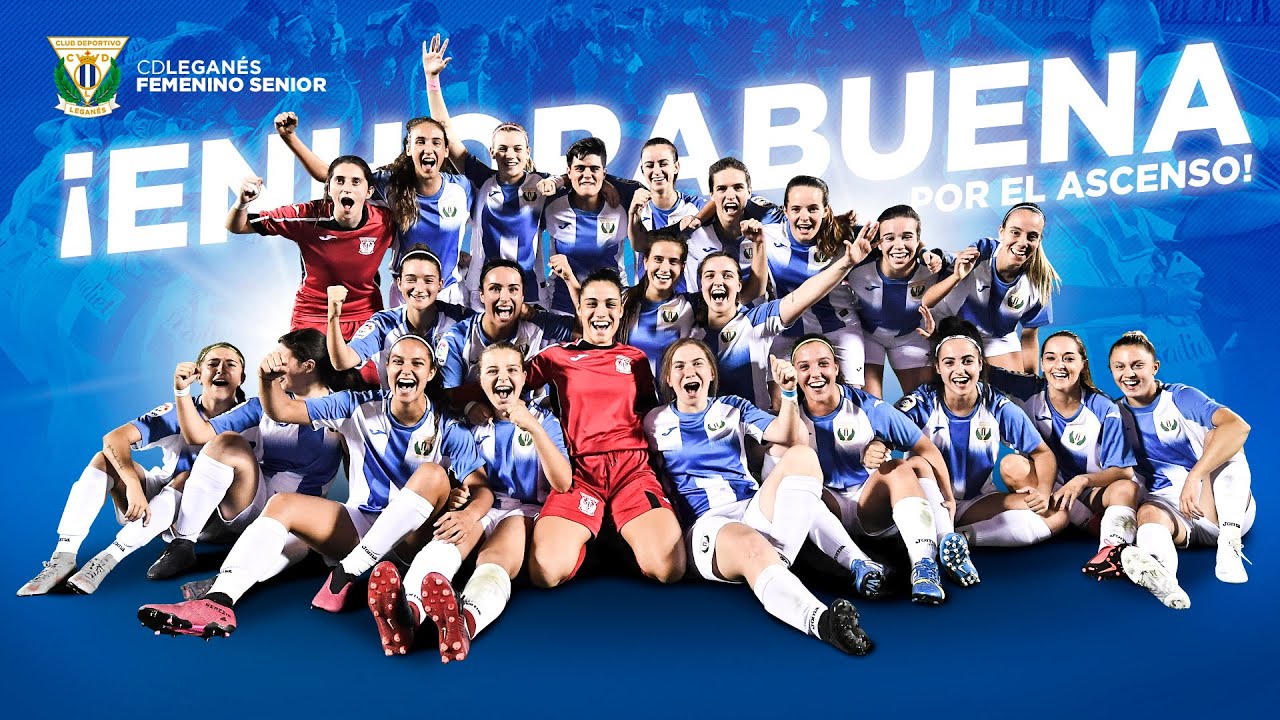 ¡El C.D. Leganés Femenino Senior logra su PRIMER ASCENSO!