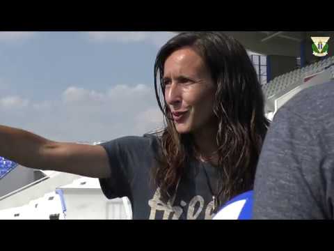 Ana Belén Cuesta directora del C.D. Leganés femenino