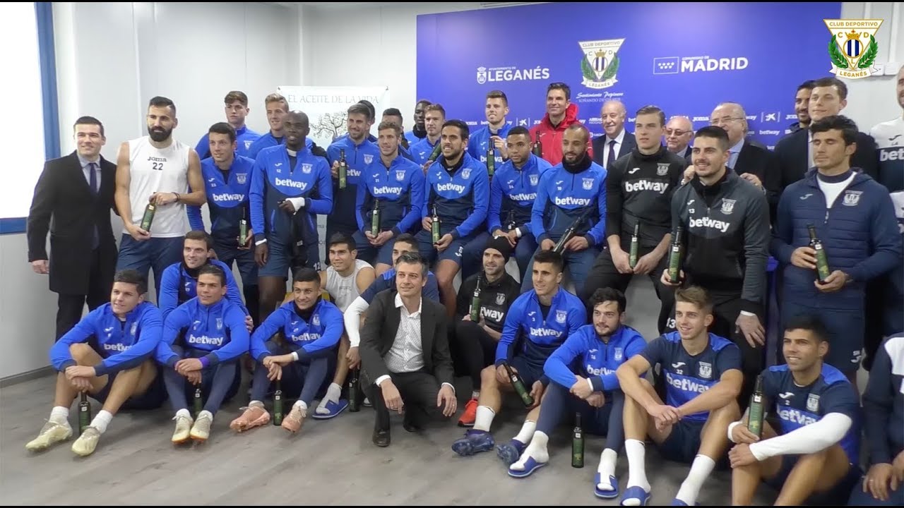 El C.D. Leganés se une al proyecto "El aceite de la vida" con la Fundación Lumière