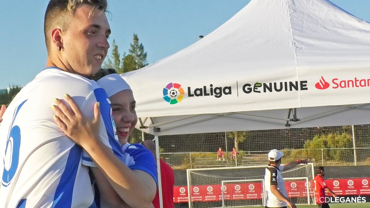 Rubén y Mireya, hermanos en el C.D. Leganés Genuine #LaLigaGenuine