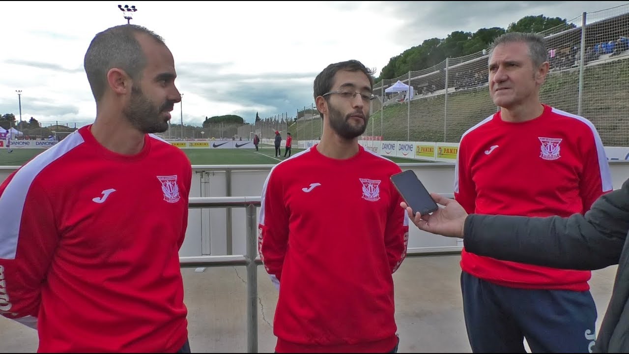 Alberto, Raúl, Rubén y Juan, entrenadores del C.D. Leganés en LaLiga Genuine