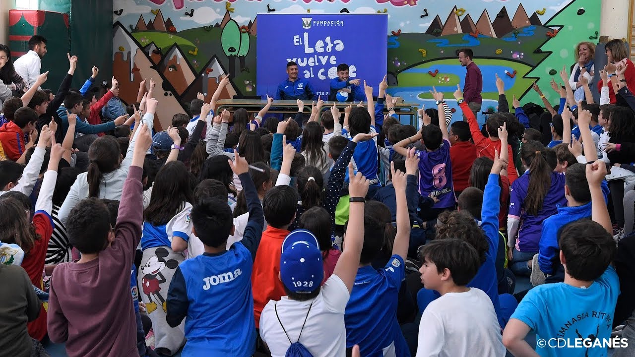 'El Lega Vuelve Al Cole' con Óscar Rodríguez y José Arnaiz (Colegio Miguel Delibes)